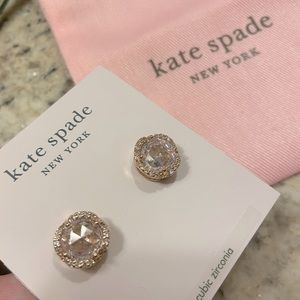 Kate spade diamond earring studs